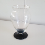 Glass Art Deco Vase